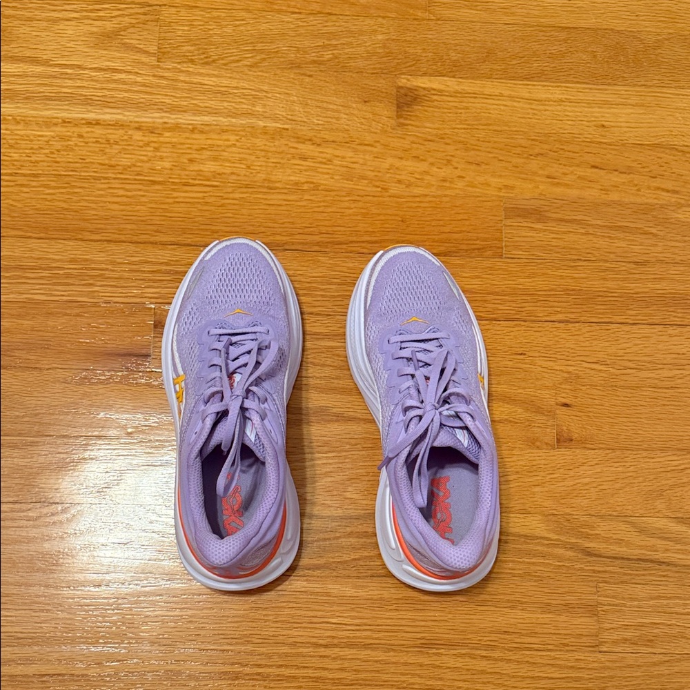 Women's Purple and Orange Sneakers